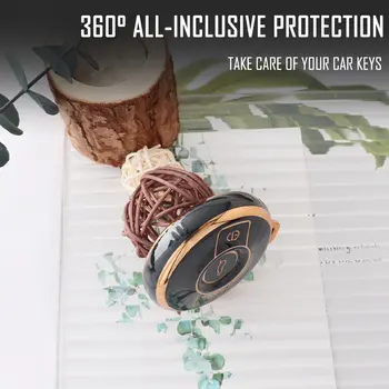 Pouzdro na dálkové ovládání od auta z TPU, ochranné pouzdro, skořepina, pro Mercedes Benz SMART Fortwo 1 BRABUS 1 SMART 2022 2023, příslušenství k klíčenkám 10 nejlepší prodej Kryt klíče Smart Fortwo - №4