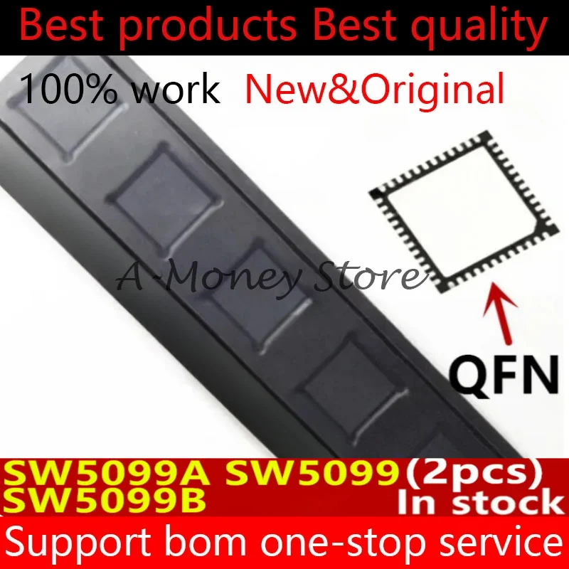 

(2pcs)SW5099A SW5099B SW5099 QFN-48