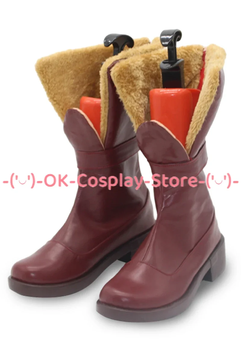 Anime Bungo Zwerfhonden Rimbaud Cosplay Schoenen Halloween Carnaval Laarzen PU Schoenen Cosplay Prop Custom Made