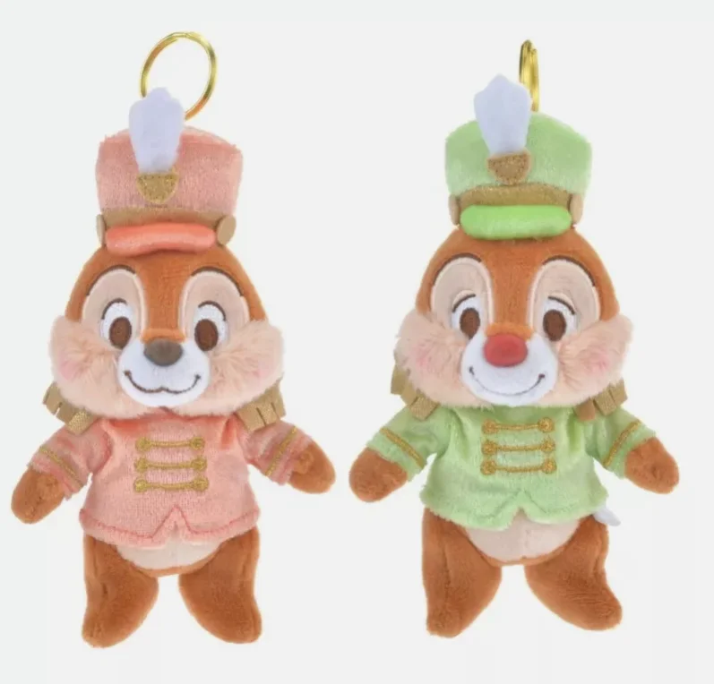 

Disney Chip & Dale Plush Keychain ring Shibuya Koen-dori 30th Anniversary set