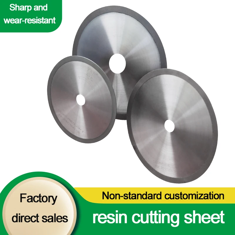 Resin Cutting Blades Are Used For Cutting Tungsten Steel Plates In The Cutting Tool/optical/micro Drill/mold Industries