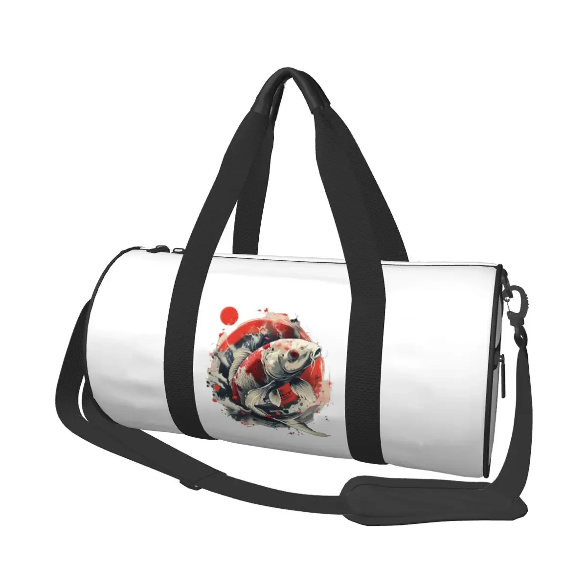 

Koi Rising Большая спортивная сумка Водонепроницаемая дорожная сумка Duffle Сумки Сумка для фитнеса