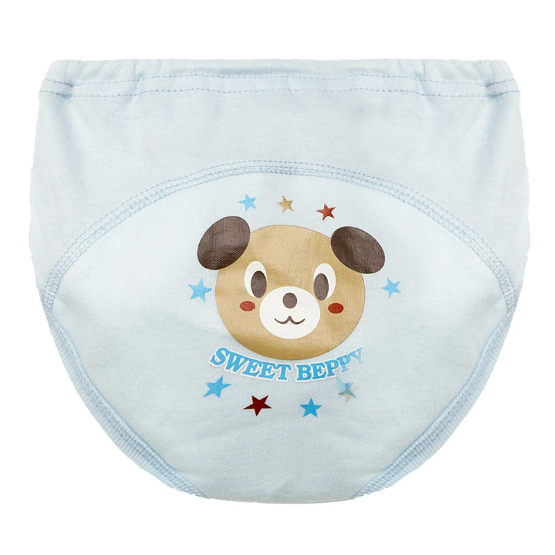 Baby Shorts Cartoon Animal Four Layer Bear Rabbit Frog Learning Pants Training Pants Diaper Pants Breathable Cloth Diaper Pants