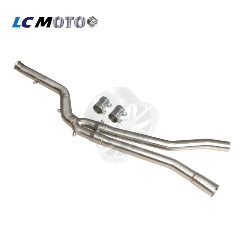 Exhaust MIDPIPE for BMW G20 G22 M340i M440i B58 3.0T with ROUND FLANGE