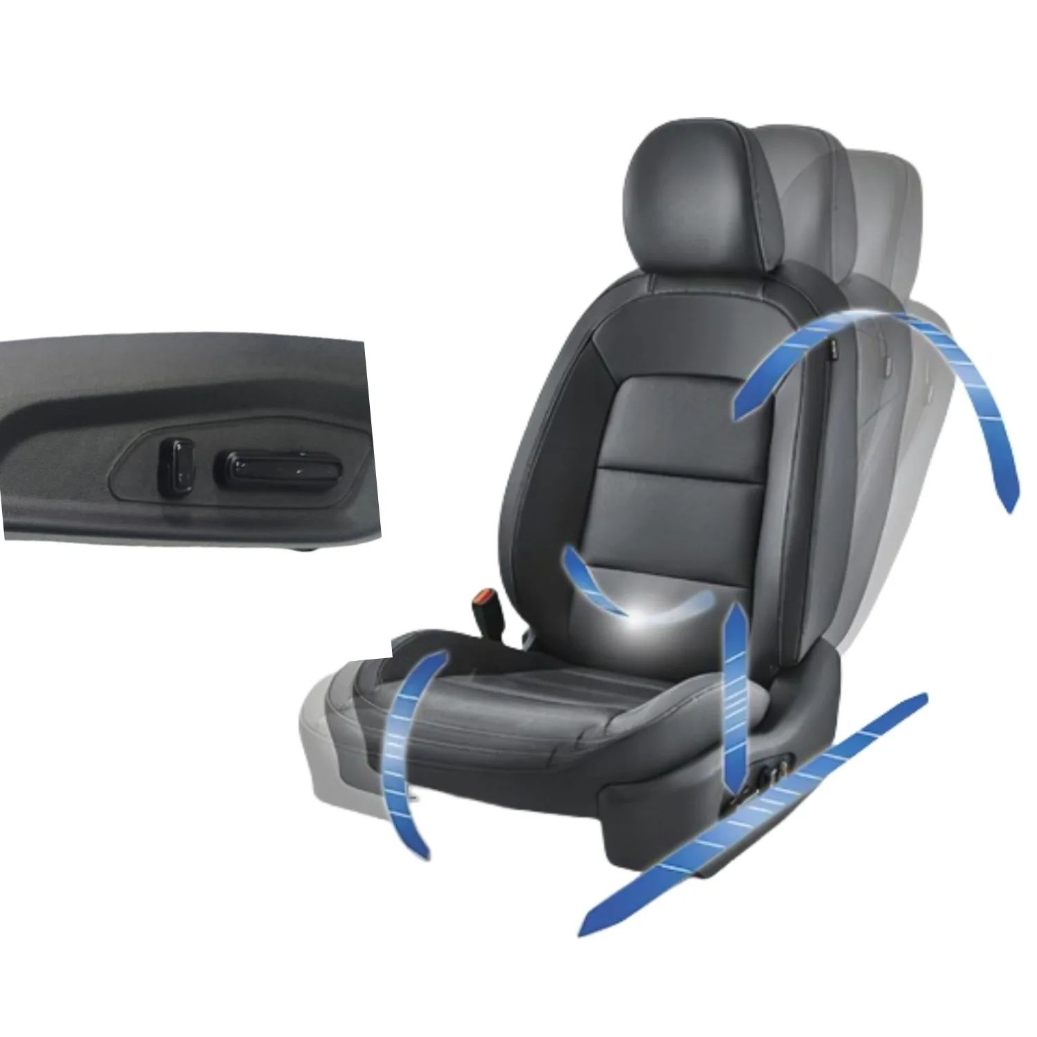 

2023-2024 6-Way Electric Seat Kit for Honda ZRV Power Adjustment Modification Car Seat Upgrade Kits