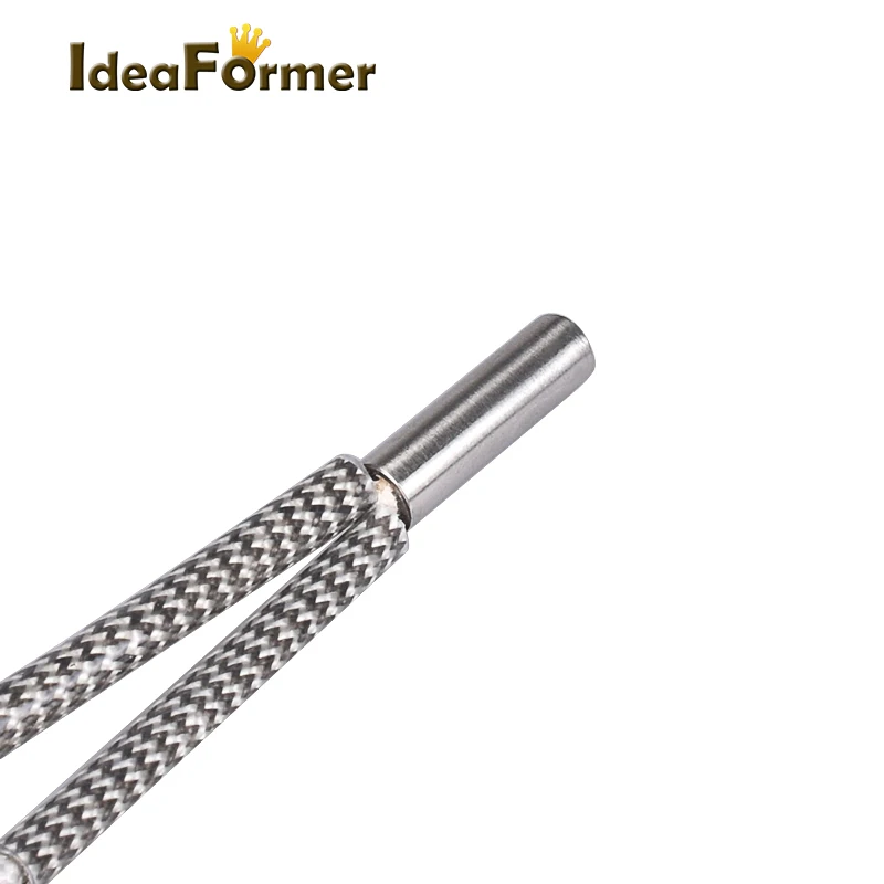 3D Printer Accessories 1m/2m Heater 12V/24V 50W Heating Tube 6*20mm for High Temperature Filament Hotend Kit Heating Pipe