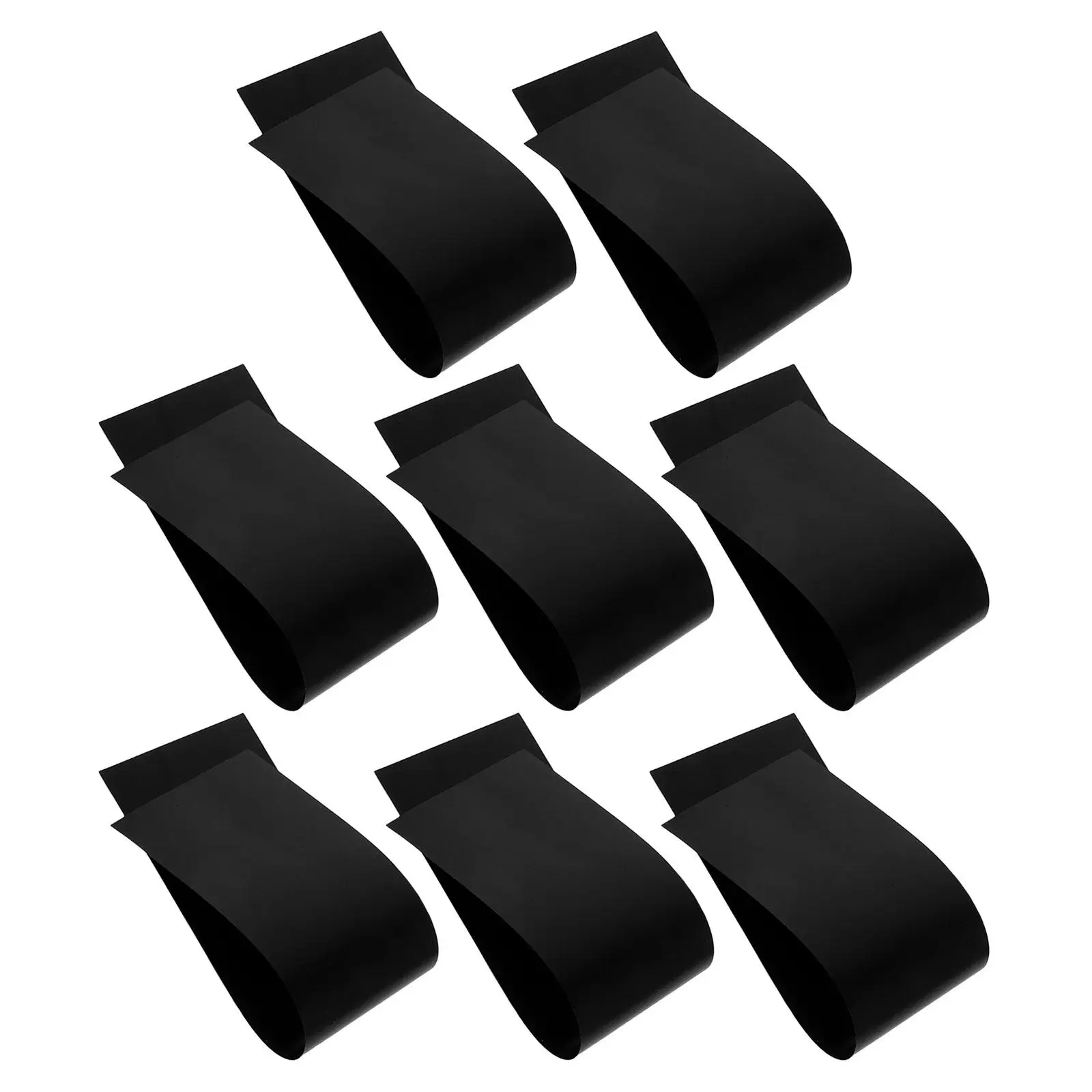 

8pcs Black Anti-Tarnish Jewelry Paper Sheets Antitarnish Tabs Jewelry Protector For Silver Coin Rings Storage Paper Strips