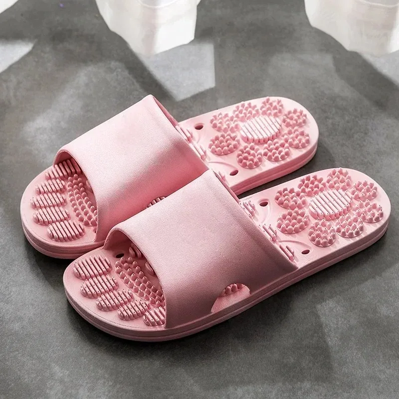 Reflexology Foot Massage Slippers Bath Slippers Tension Relief Acupuncture Feet Massager Household Slipper Foot Health Care