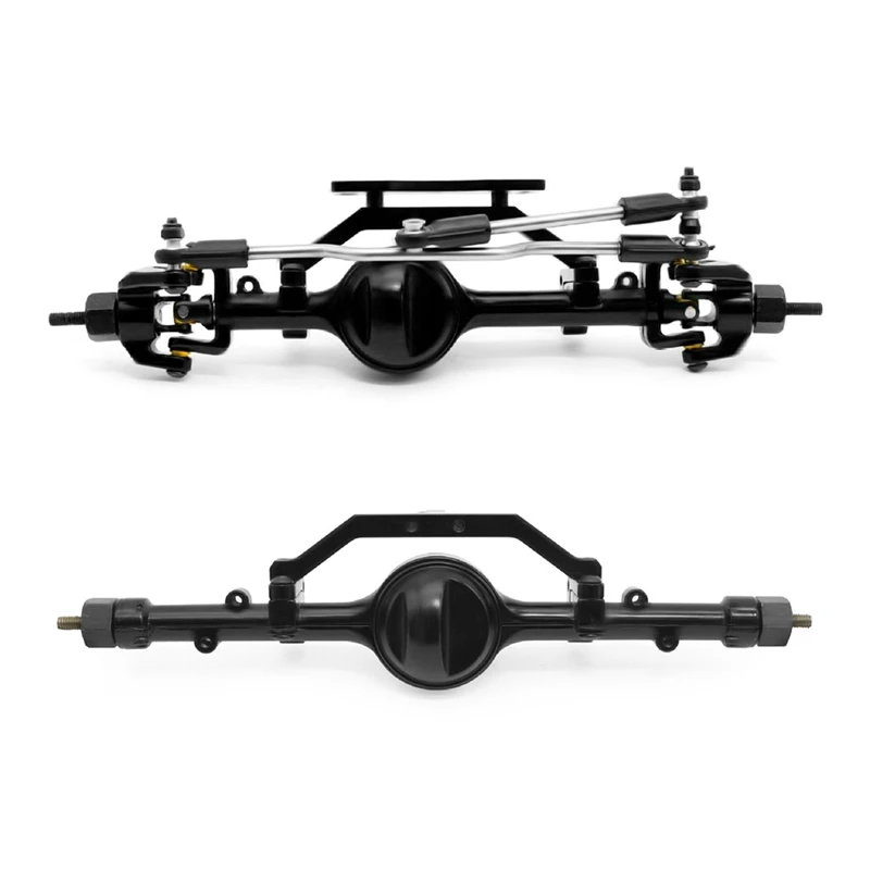 

CNC Metal D90 Front And Rear Axles For 1/10 Rc Crawler Car RC4WD D90 Gelande II TF2 Yota II Axle Upgrade Parts