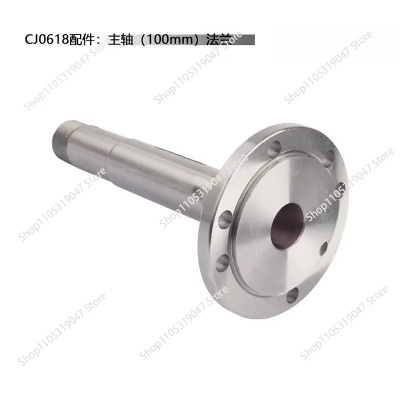 1 pc Spindle Main Shaft For 550W CJ0618 Mi-ni Lathe Machine Accessories C-NC Machine To-ol Part