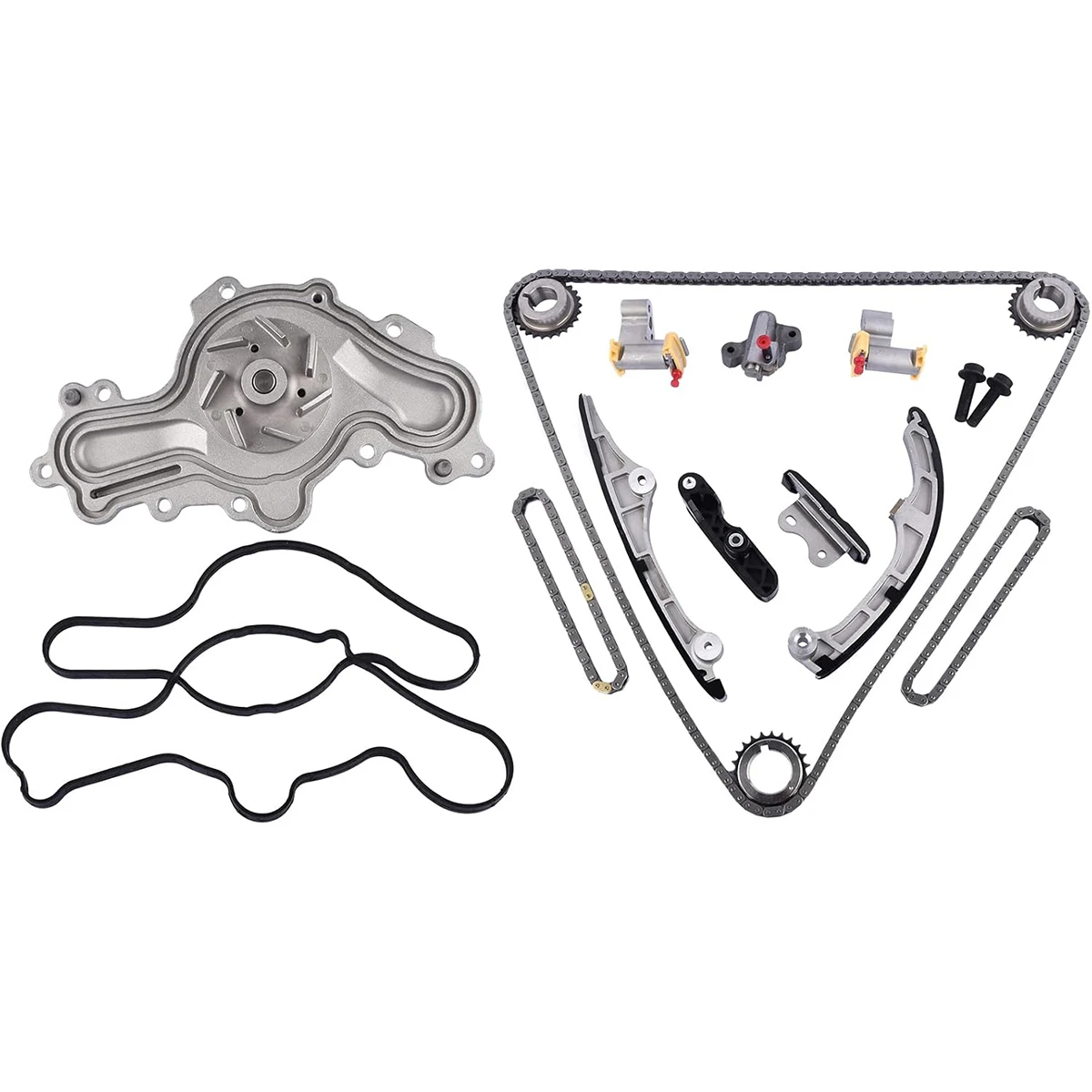 Kit catena di distribuzione GMB sostituzione pompa acqua per Ford Explorer Flex Taurus 3.5L 2013-2019 7T4Z6268CA 7T4Z6K254AA 7T4Z6K254BA