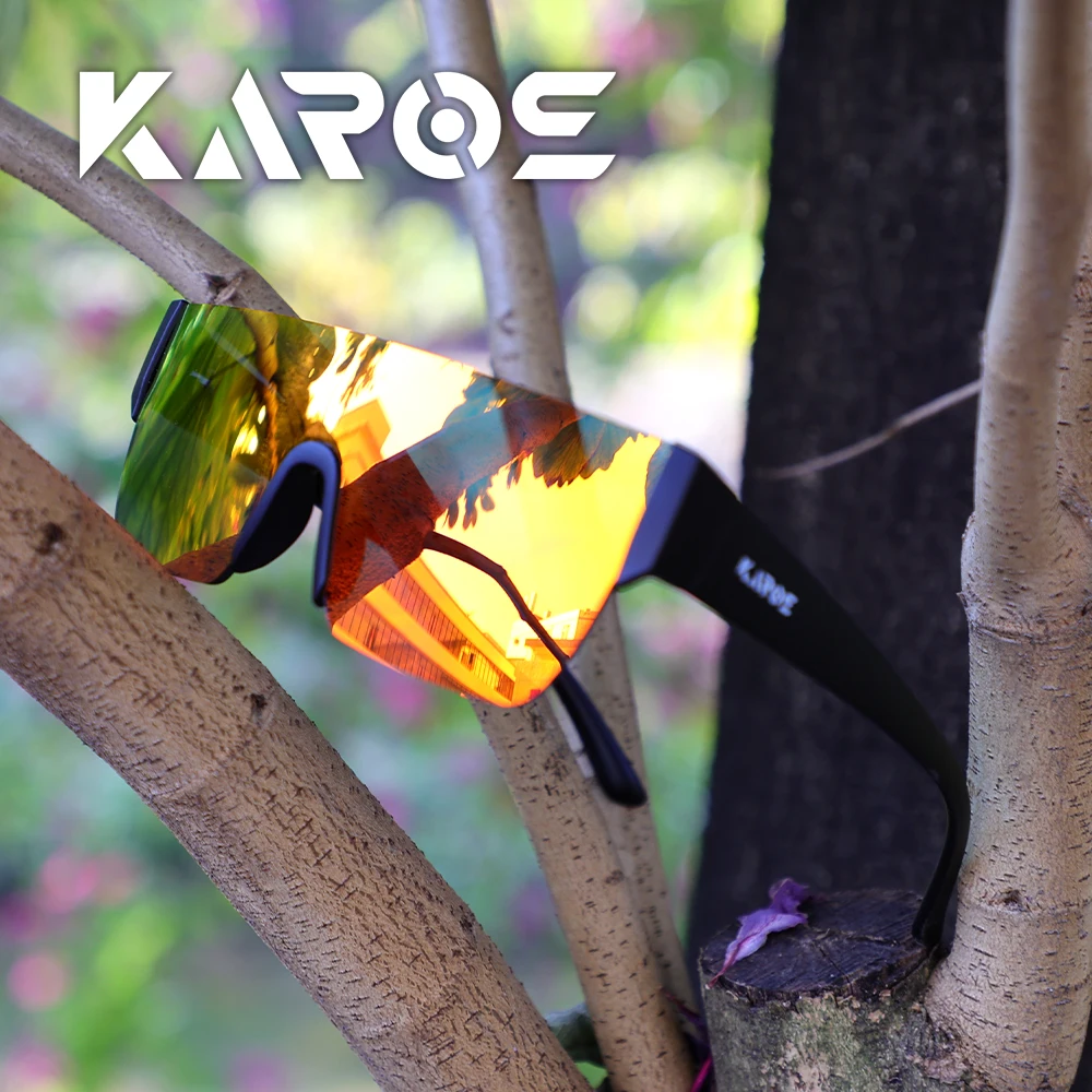 Karos UV400-Schutz-Sonnenbrille für Herren und Damen, große quadratische Rahmenbrille, zum Fahren, Radfahren, Baseball, Softball, Brillen, YZ2018