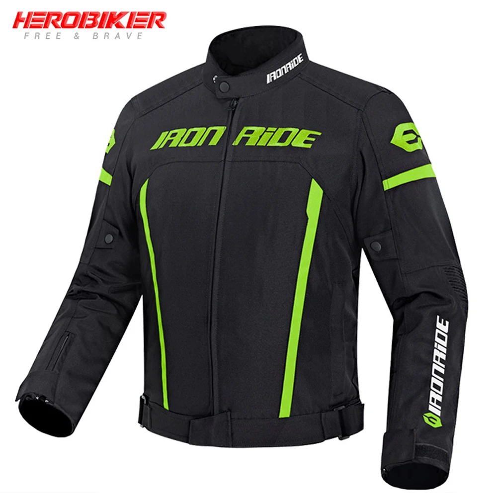 

Motocross Jackets Waterfroof Motorcycle Jacket Windproof Men Motorbike Riding Jacket 4 Seasons Reflective Winter Racing Clothes