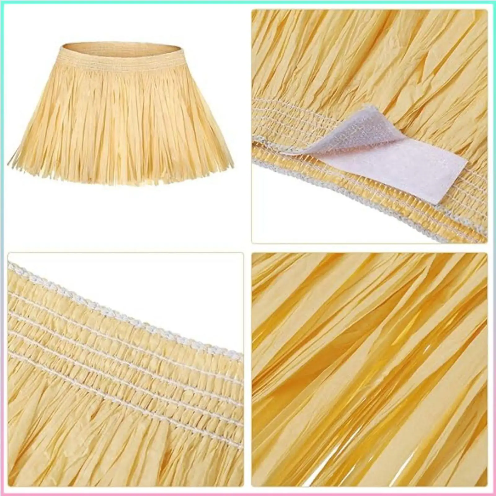 5 Pieces Scarecrow Straw Kit Accessory Scarecrow Costume Set for Costume Adults