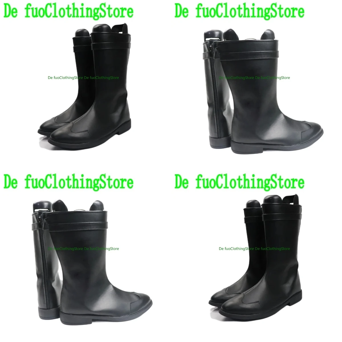 Anime Frieren Macht Cosplay Shoes and Boots Anime Stage Performance Carnival Halloween Party Customization