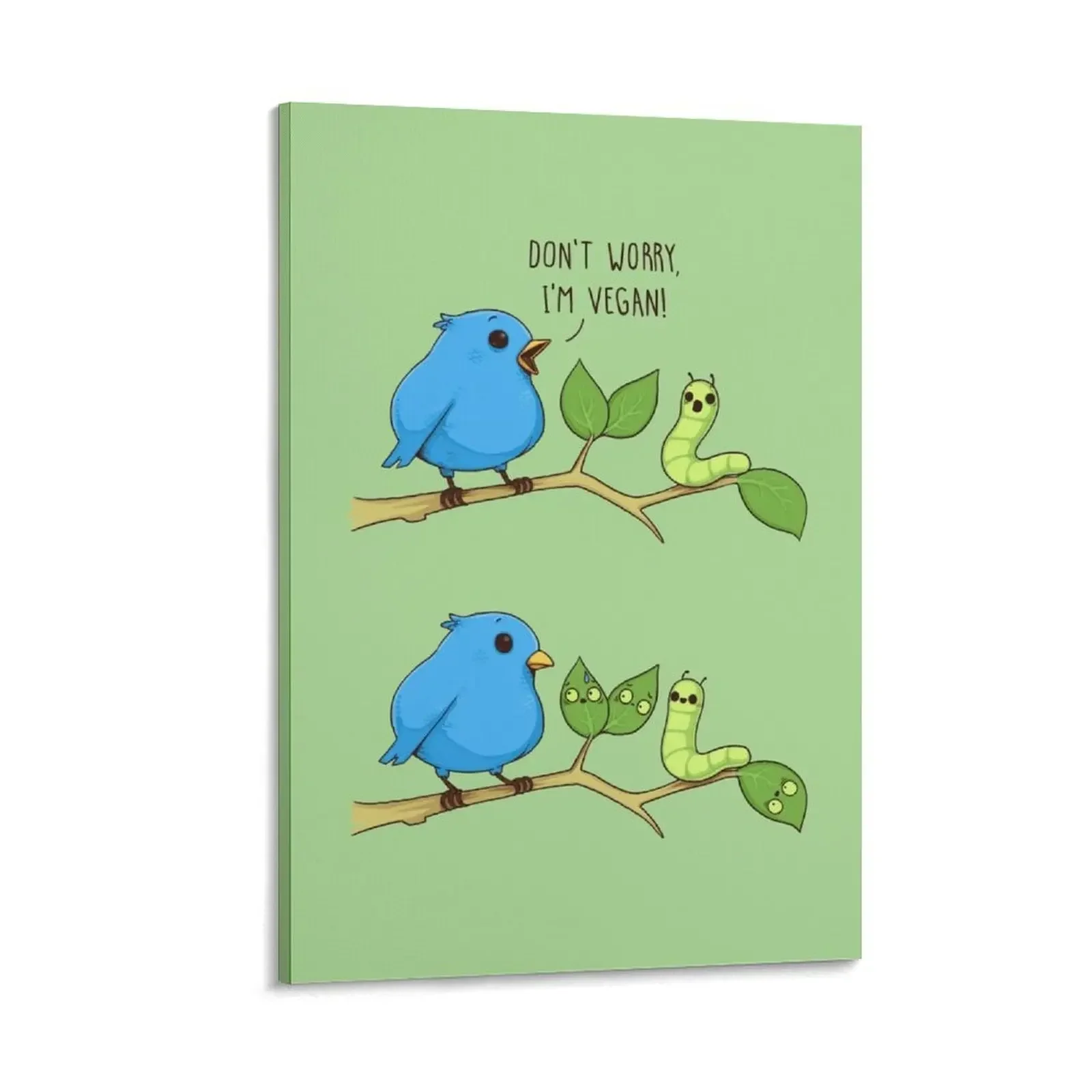 

I'm vegan Canvas Painting modern home decoration wallpapers home decor Decor for room