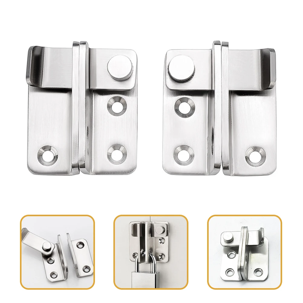 

Stainless Steel Door Bolts Sliding Door Lock Left Door Bolt Right Door Safety Latch Door Safety Bolts