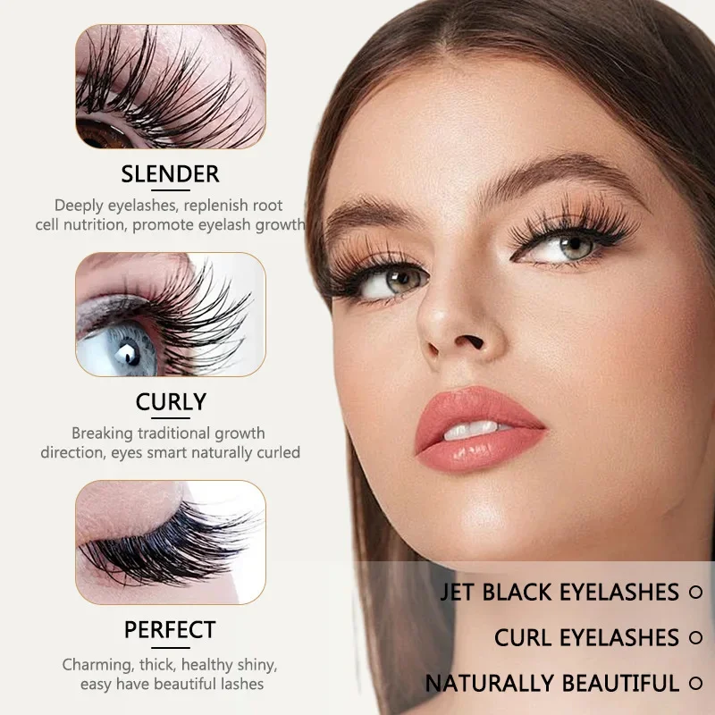 Eyebrow Eyelash Growth Serum Fast Growing Prevent Hair Loss Damaged Treatment Prevent Baldness Fuller Thicker Eye Care Makeup