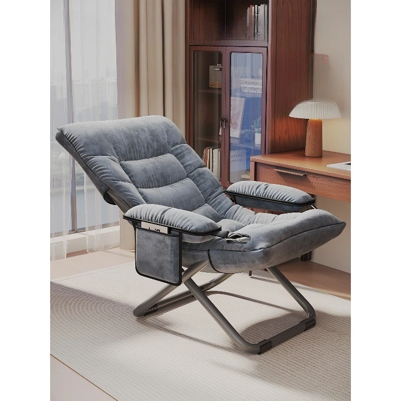 Folding lounge chair, siesta office, siesta student dormitory back seat