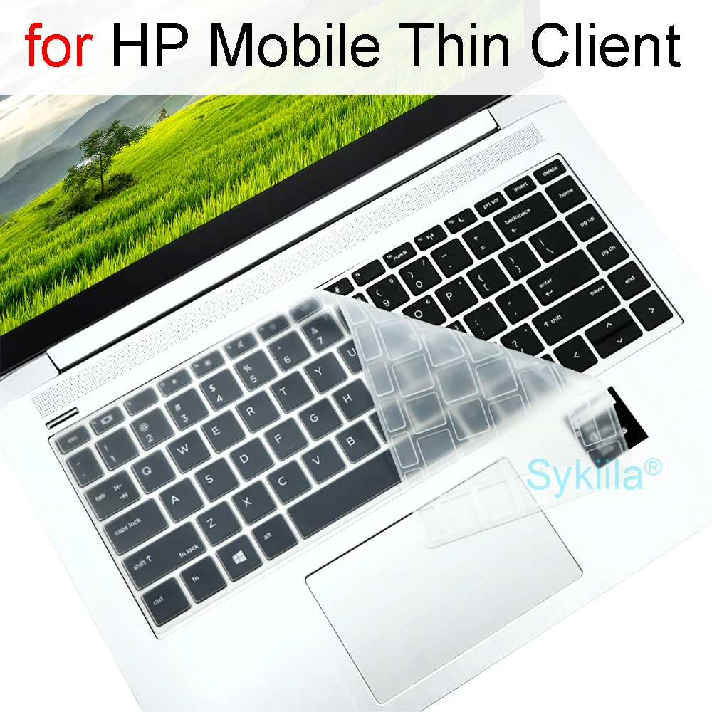 Keyboard Cover for HP Mobile Thin Client mt645 G7 mt440 mt46 mt45 mt44 mt32 mt31 mt22 mt21 mt20 Silicone Protector Skin Case 14