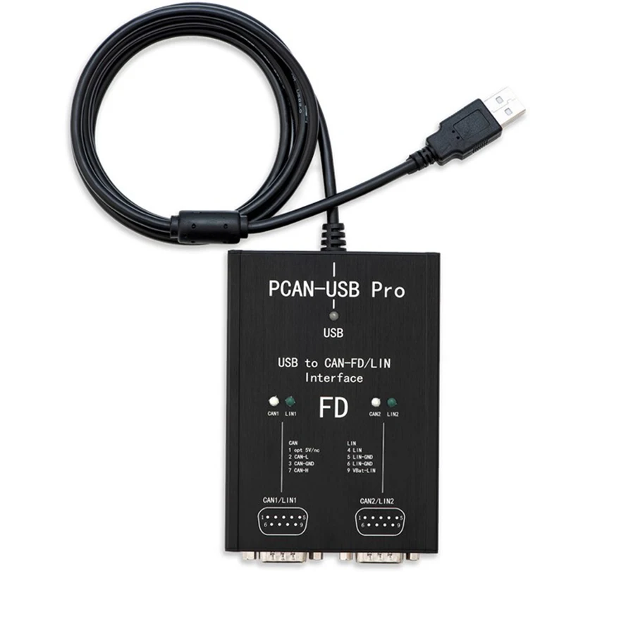 

PCAN PRO FD dual channel compatible with German original PEAK IPEH-004061 load rate