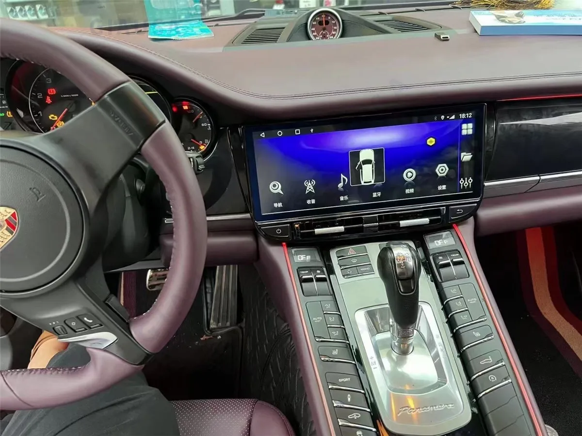 Carplay Auto Android 13 автомобильный проигрыватель с радио и GPS для Porsche Panamera 2010-2015 2016 2017 навигация 8G + 256G Wifi LTE Bluetooth