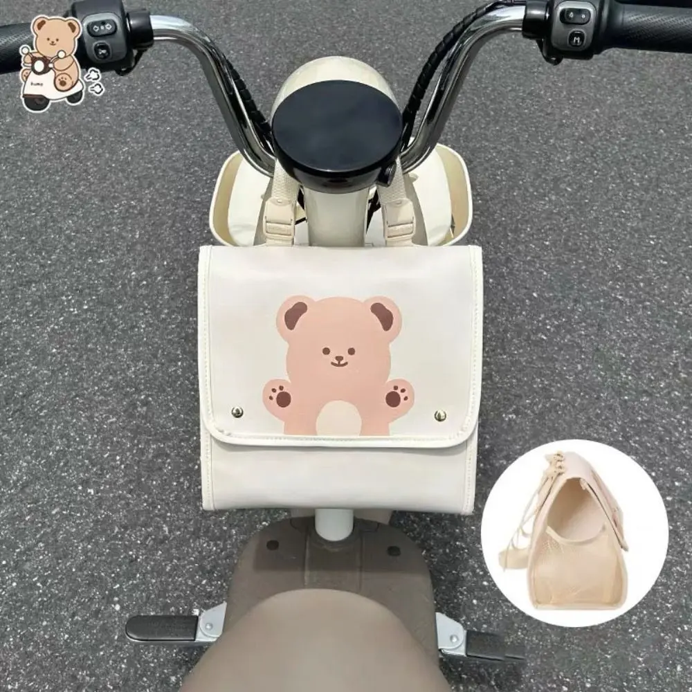 

Передняя сумка для хранения электромобиля большой емкости, боковой карман из искусственной кожи, подвесная сумка для электромобиля, водонепроницаемая, устойчивая к царапинам