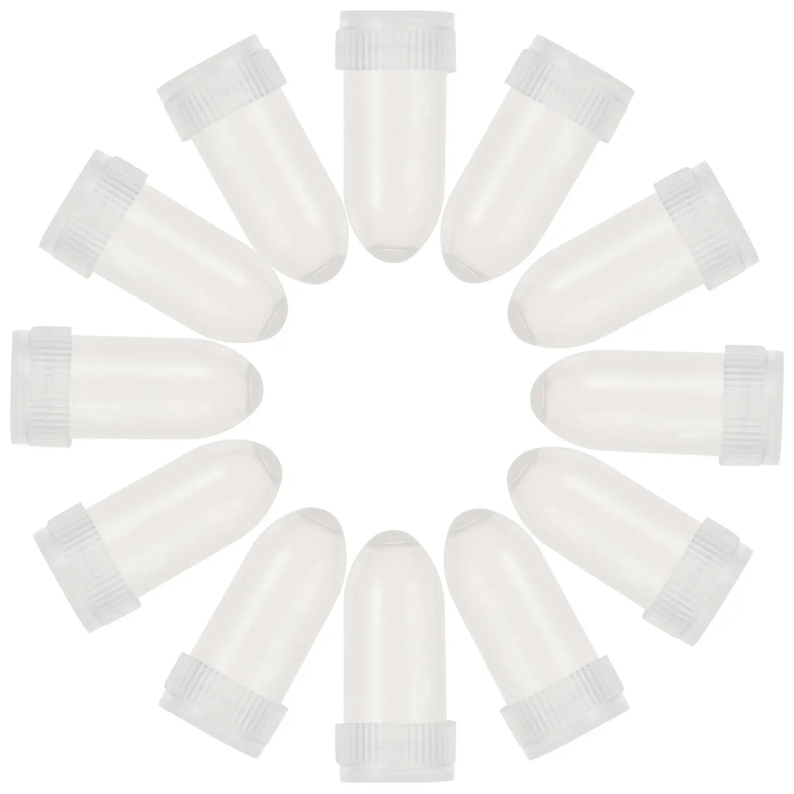 

100Pcs Single Capsule Container Mini Capsule Holder Portable Medicine Storage Case Small Pills Organizer Mini Container