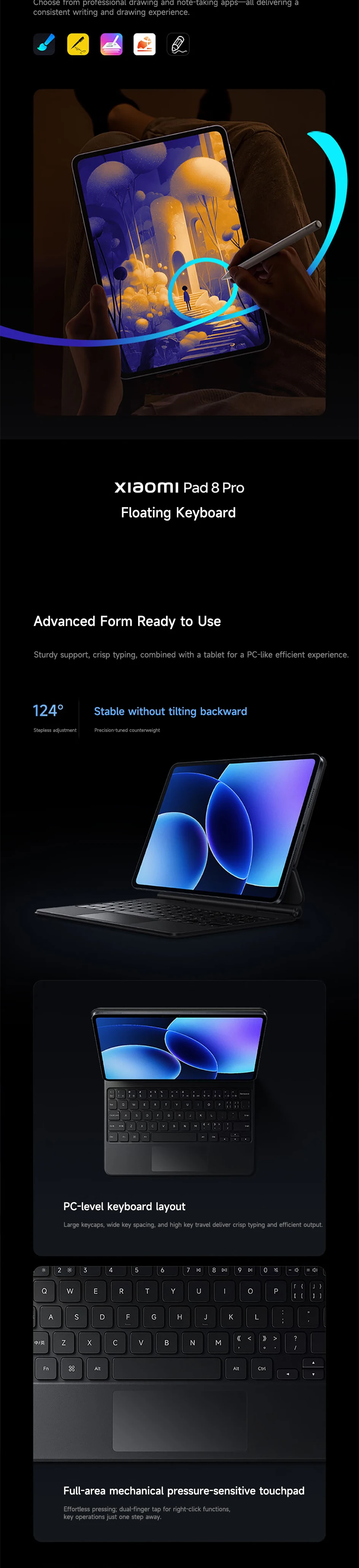 Xiaomi Pad 8 Pro 2025 11.2-inch 3.2K Display Snapdragon 8 Ultra Edition Xiaomi HyperOS 3 144Hz 9200mAh Battery Tablet