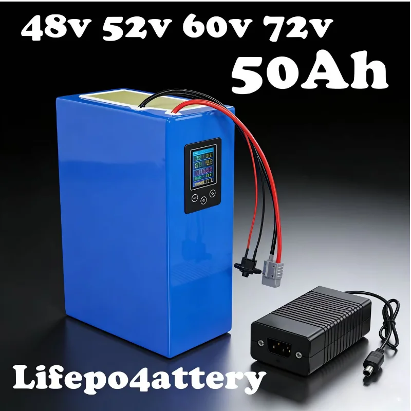 High-Performance Li-ion Battery for 1000W-6000W Electric Scooters, E-Bikes, Folding E-Cycles, Golf Carts, Utility Vehicles (UTVs
