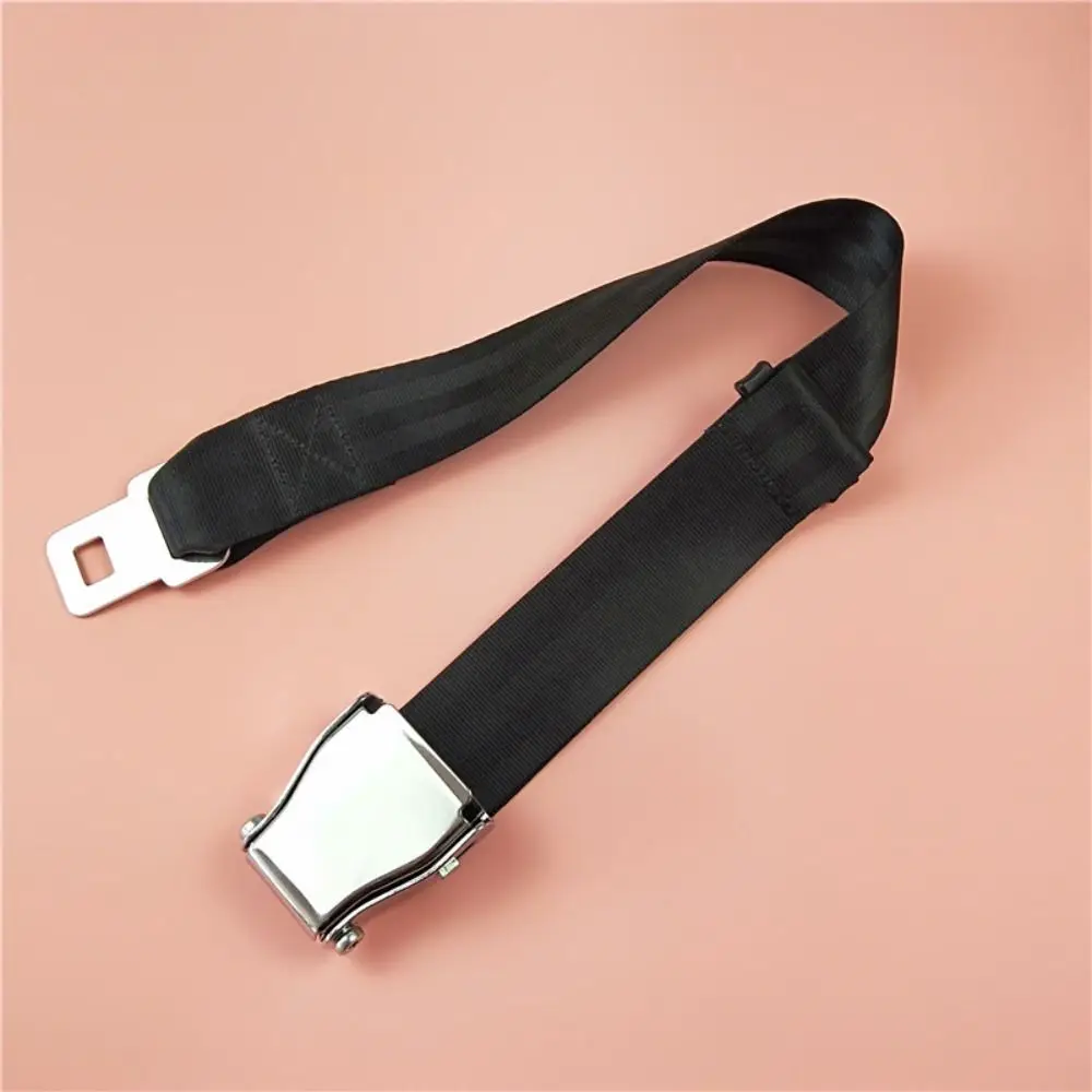 Adjustable Safety Belt Aviation Universal Retractable Aircraft Buckle 2 Point Amusement Equipment Extension Strap Car