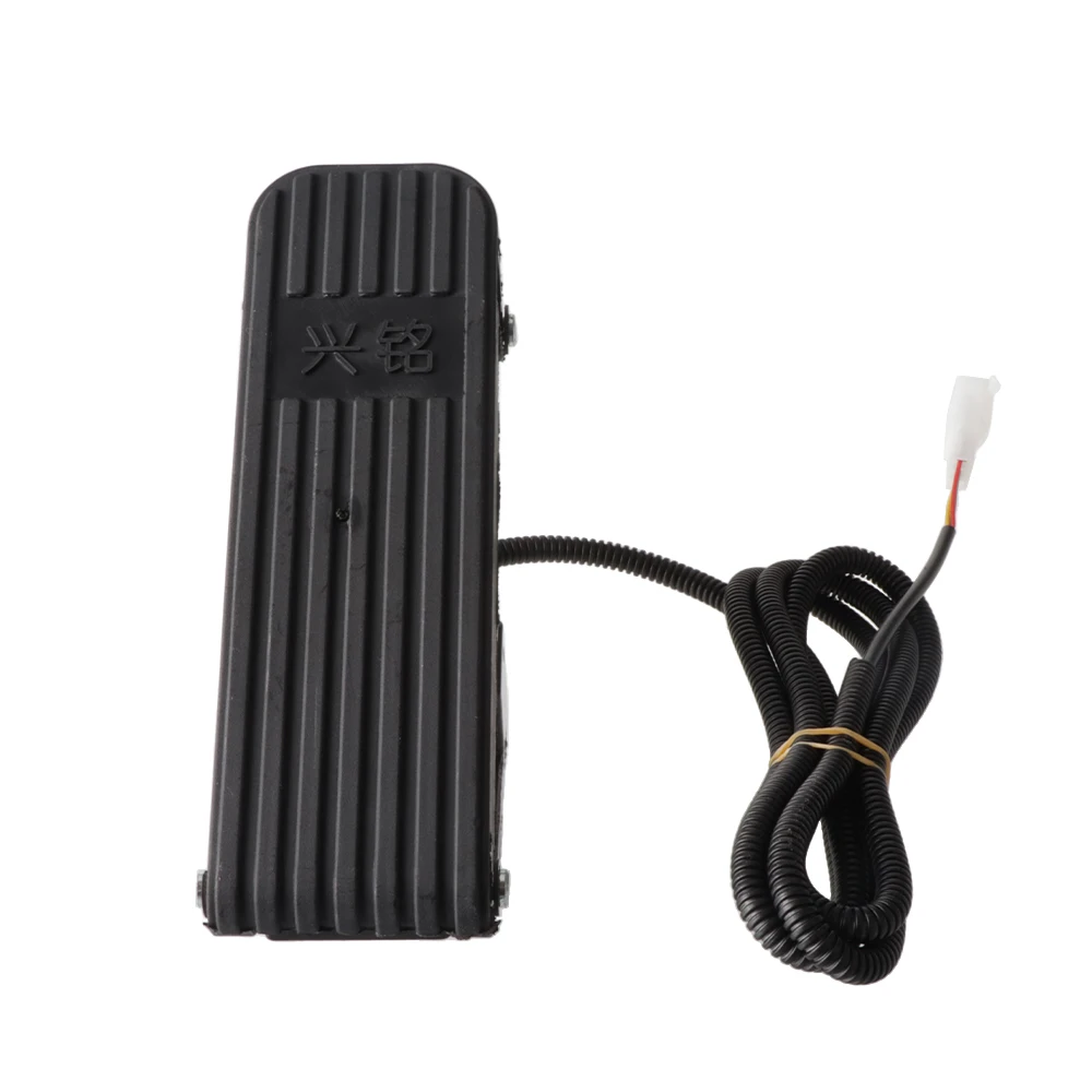 ATV Gas Pedal Control Electric Accelerator Pedal Suitable for Electric Bicycle Tricycle Motorcycle Kart Gas Pedal Modification