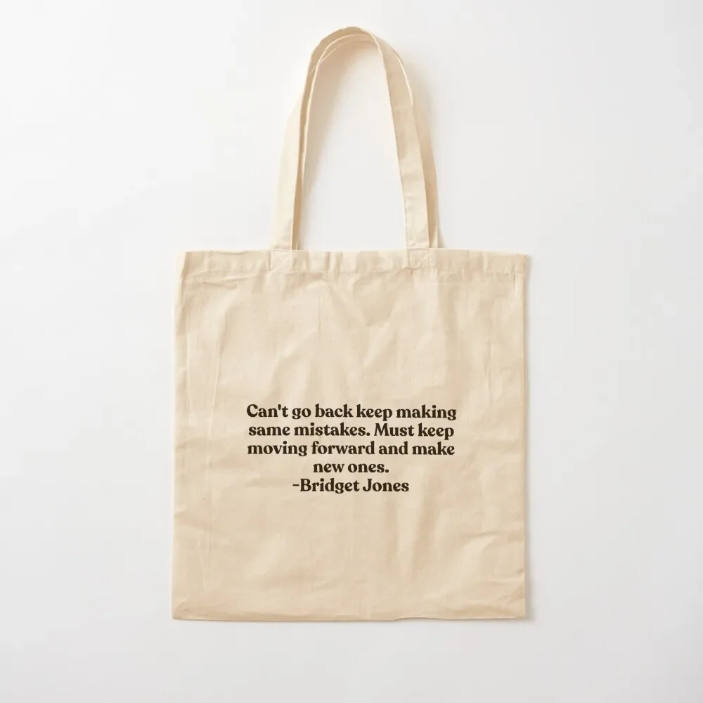 Can't Go Back Keep Making Same Mistakes - Bridget Jones Tote Bag free delivery bags Handbags Tote Bag