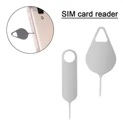 10pcs/set Universal Sim Card Remover Eject Pin Needle Opener Ejector Replacement Parts for Most Mobile Phone