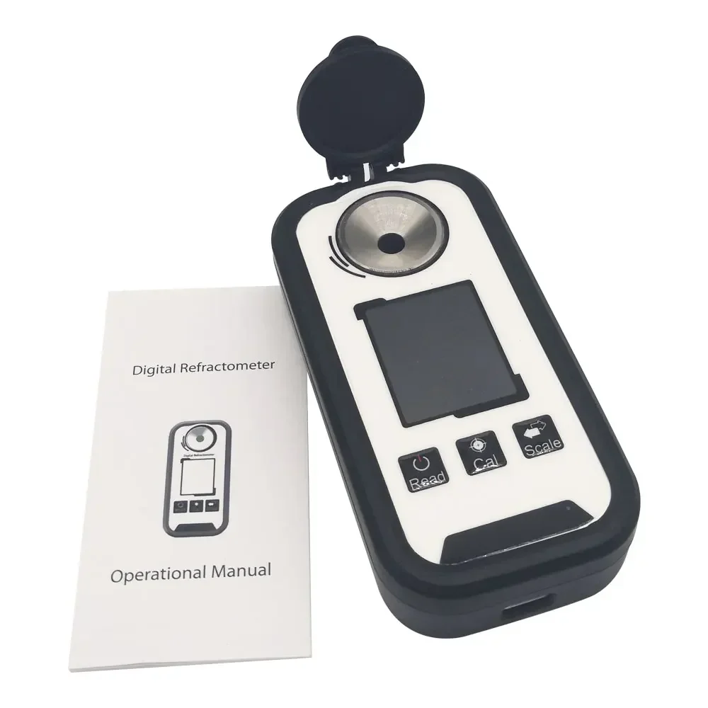 RP402 ALL IN Portable Brix 60% Alcohol 22% Dual Scale Brix Meter Brix Refractometer for Beer Wort(sg) 1.000-1.130 and Wine