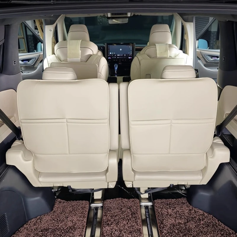

Защитная накладка на спинку сиденья от царапин для Toyota Alphard Vellfire 40 Series 24, аксессуары для защиты от царапин, инструменты для установки