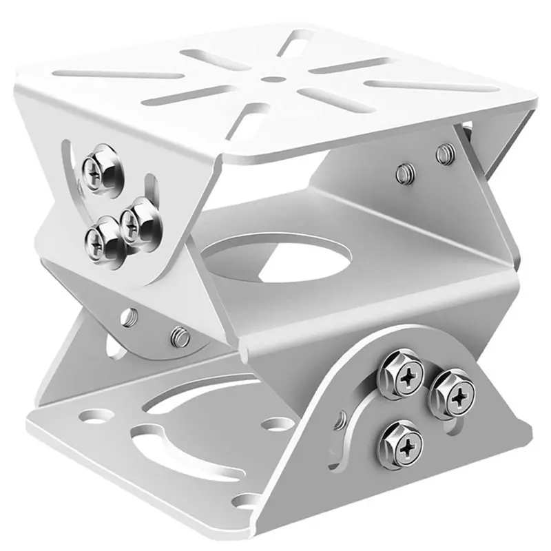 B68A Surveillance Security Camera Base Bracket CCTV Camera Mounting Bracket Duckbill Head Universal Joint Bracket For PTZ Dome C