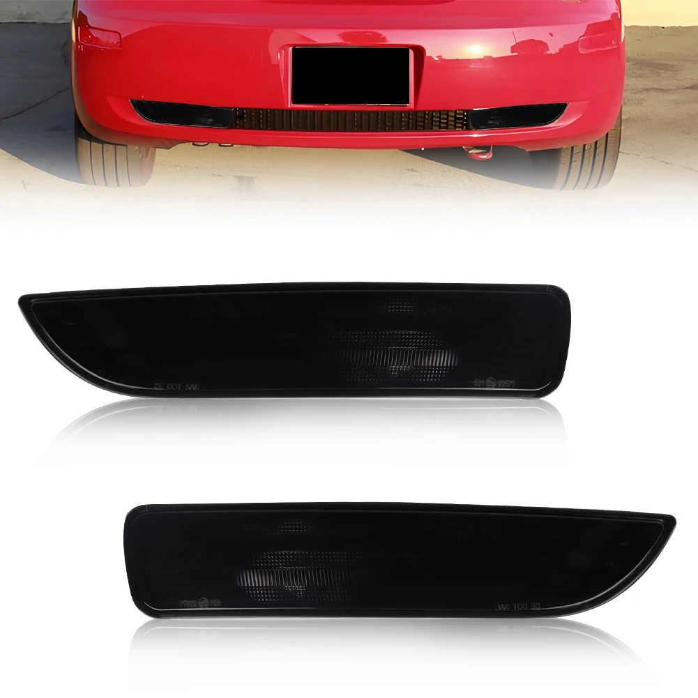 

2PCS Rear Bumper Tail Light Brake Light Reverse Light Backup Light Cover For 2006 2007 2008 2009 2010 Volkswagen Beetle No Bulb