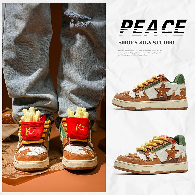 

Men's shoes 2025 new spring and autumn sports shoes, durable and lightweight running shoes, breathable for teenagers, middle sch