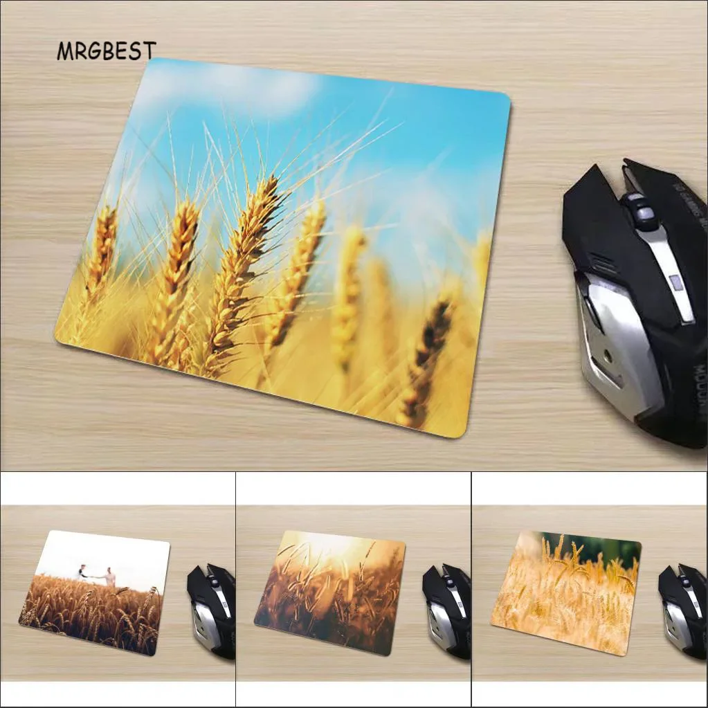 

MRGBEST In Stock Mouse-pad 220x180x2mm Small Size Grassland Nature Picture Mats Comfortable Non-slip Rubber Mousepad for Gamer