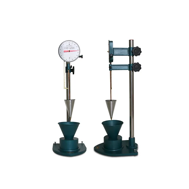 Cement Mortar Cone Penetrometer Consistency Meter