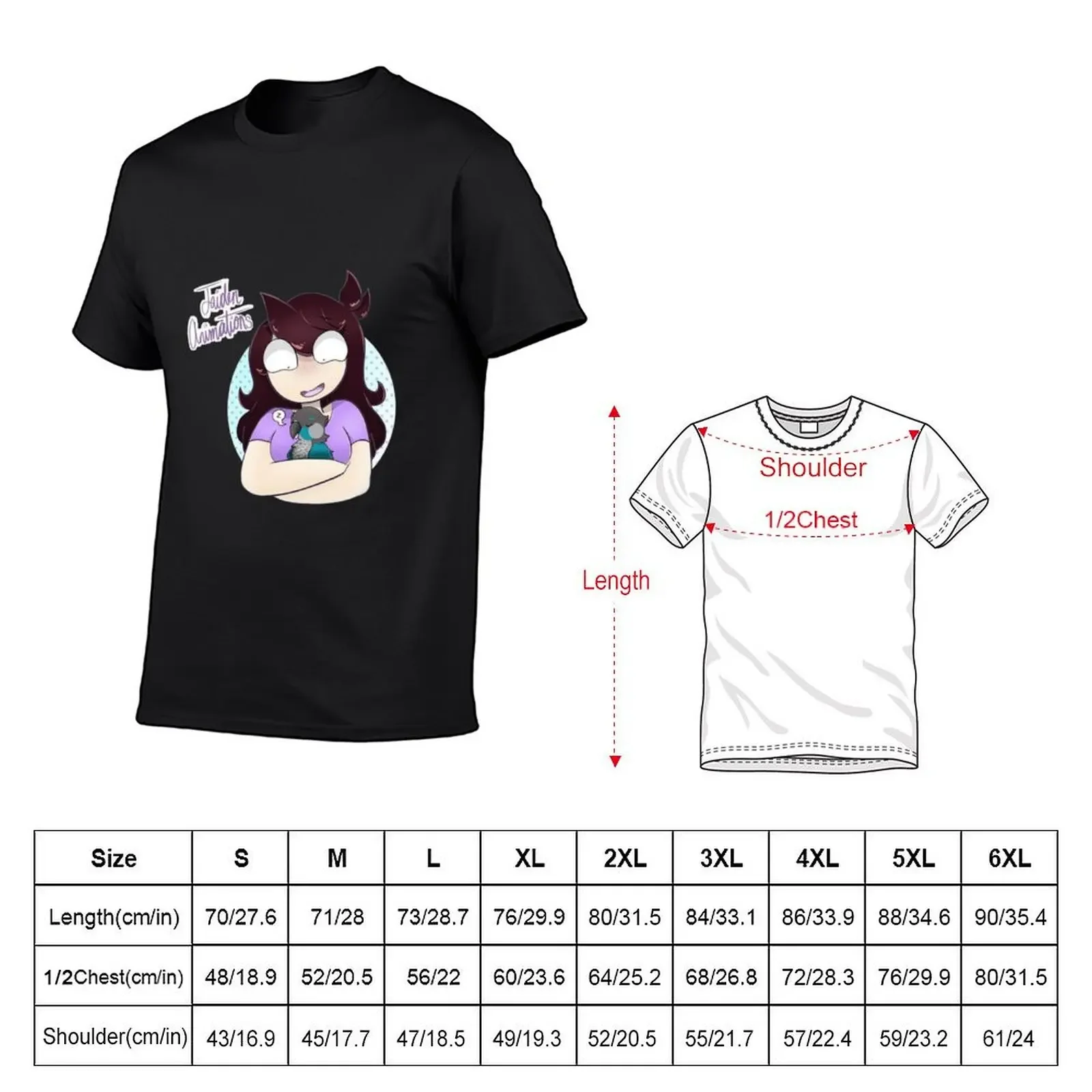 jaiden animations T-Shirt new edition graphic shirts graphics shirts graphic tee t shirt men