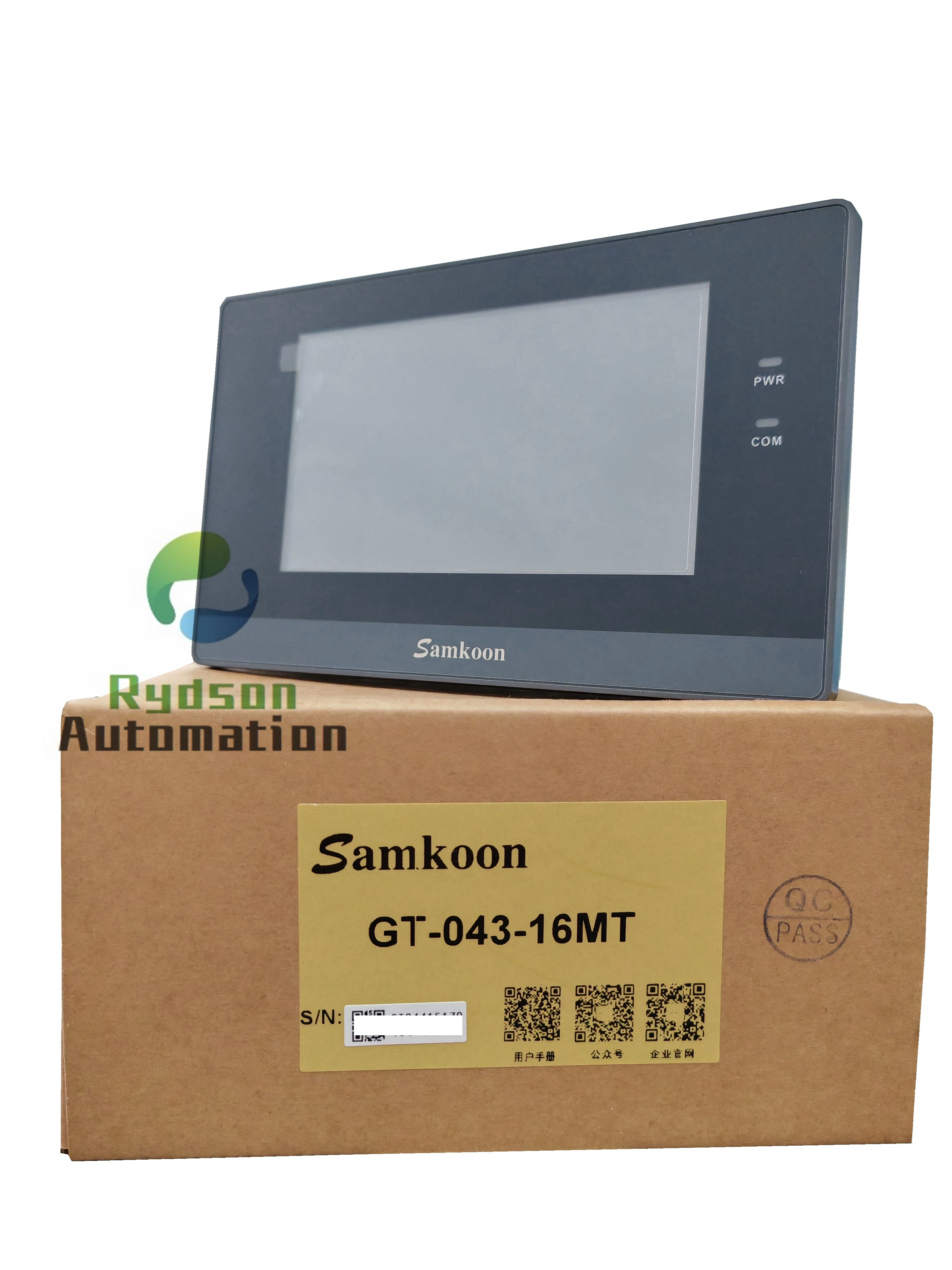 Imagem -06 - Tudo-em-um Touchscreen Máquina Tudo-em-um Samkoon Hmi Resolução Plc 4.3 Gt04316mr Plc 480x272 Gt-043-16mt