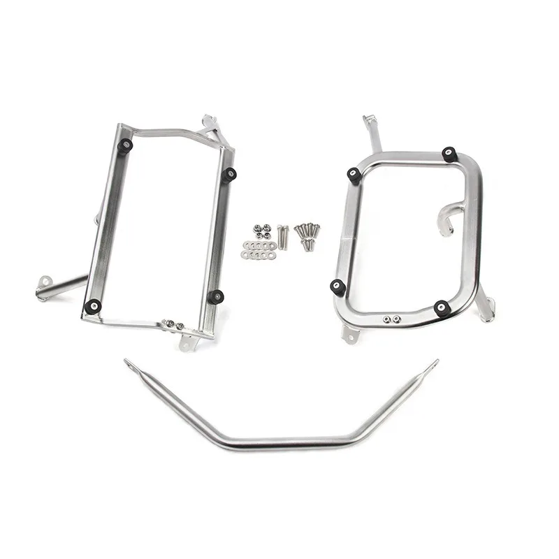 

Motorcycle Side Panniers Rack Frame Stainless Steel Saddlebag Bracket Pannier Luggage Rack for KTM790ADV/R/EVO KTM890