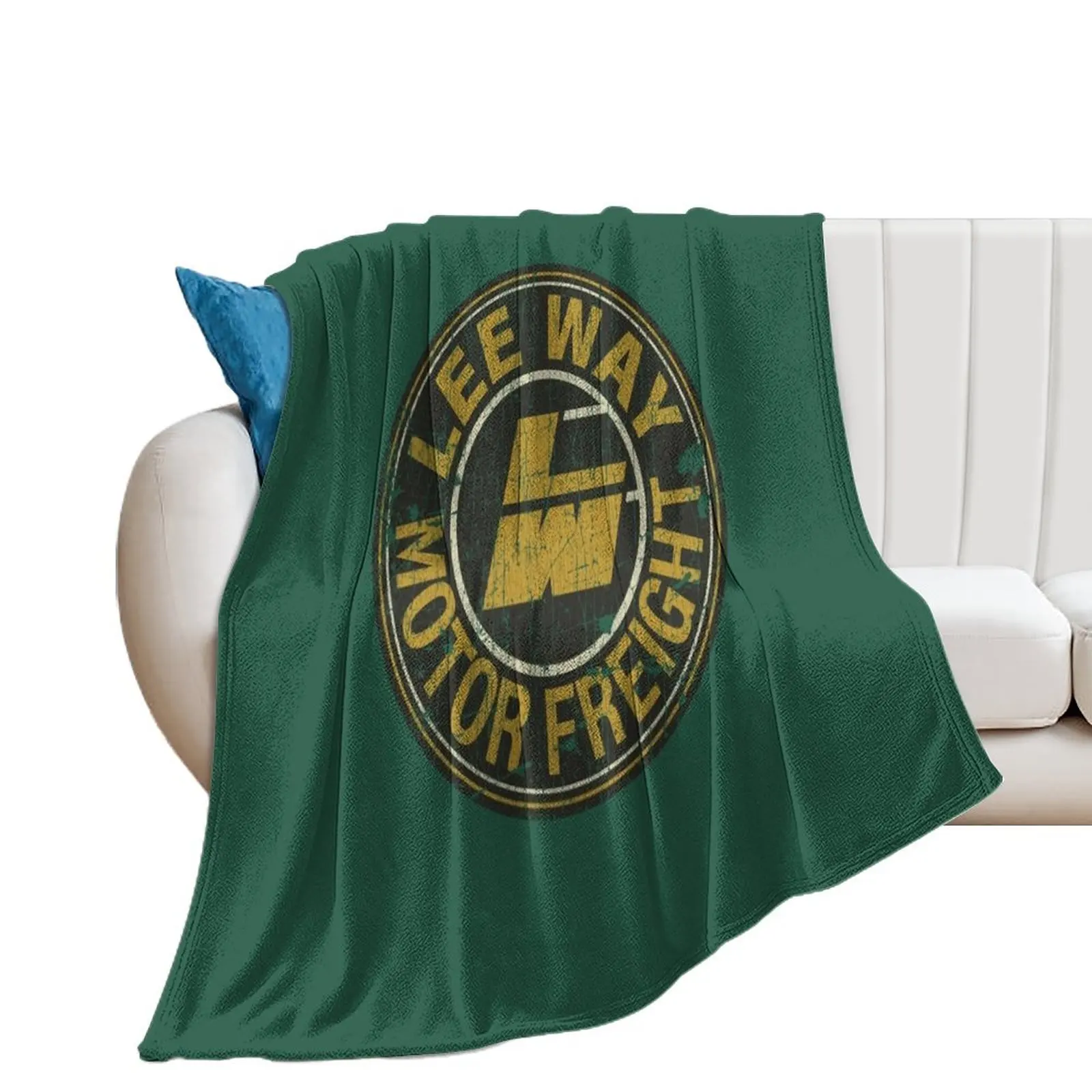 Lee Way Motor Freight 1934 Throw Blanket for winter Weighted Blankets