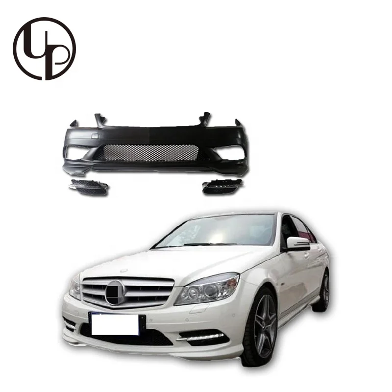 

STLF2007-2010 Year Front Bumpers With Lamps for C-class W204 4D a Style Sport Style C Class W204 Car Front Bumpers With Lights