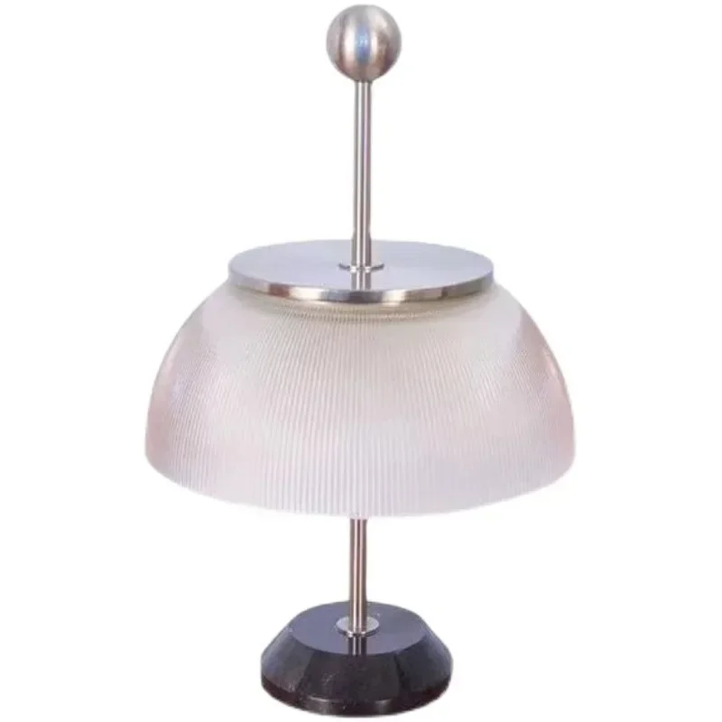 

Marble glass light luxury American industrial style bedroom B & B hotel study living room desk lamp