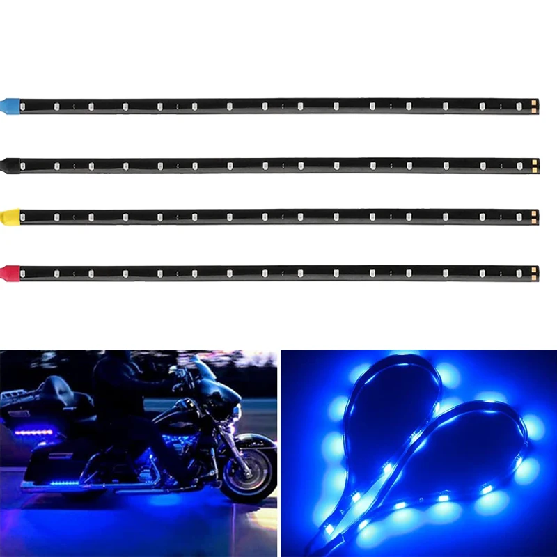 1x 30CM 15 SMD Car LED Strip Light Car Styling interior decorative Atmosphere Lamps exterior modification Ambient Light DRL