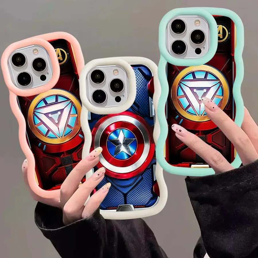 Marvel Ironman Sipiderman Phone Case for Xiaomi Poco X3 X5 5G Redmi 8 Pro 9T 9C 10 10C 10A 12 13C A2 A1 Plus Soft Funda