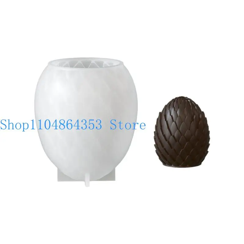 652F Multifunctional Crafting Molds Dragon Scale Eggs Molds for Candle
